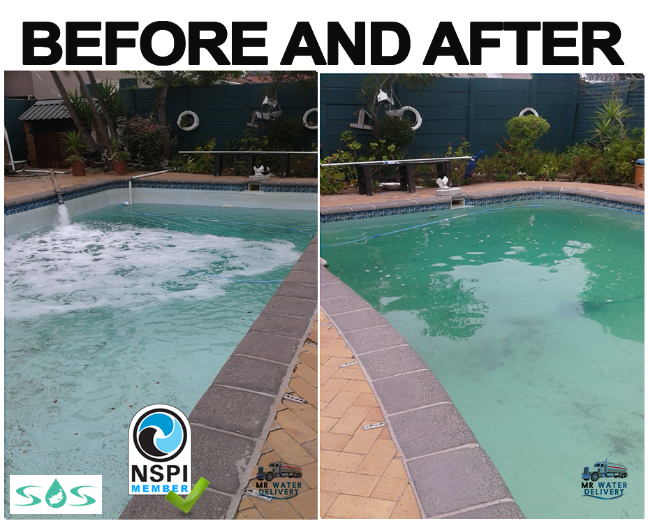 Water Delivery Western Cape-Mr Water delivery-Before and after-images-home-pool-delivery